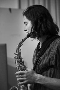 online session saxophonist music recroding hugo lee