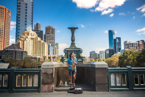 Melbourne busking saxophone hugo lee music